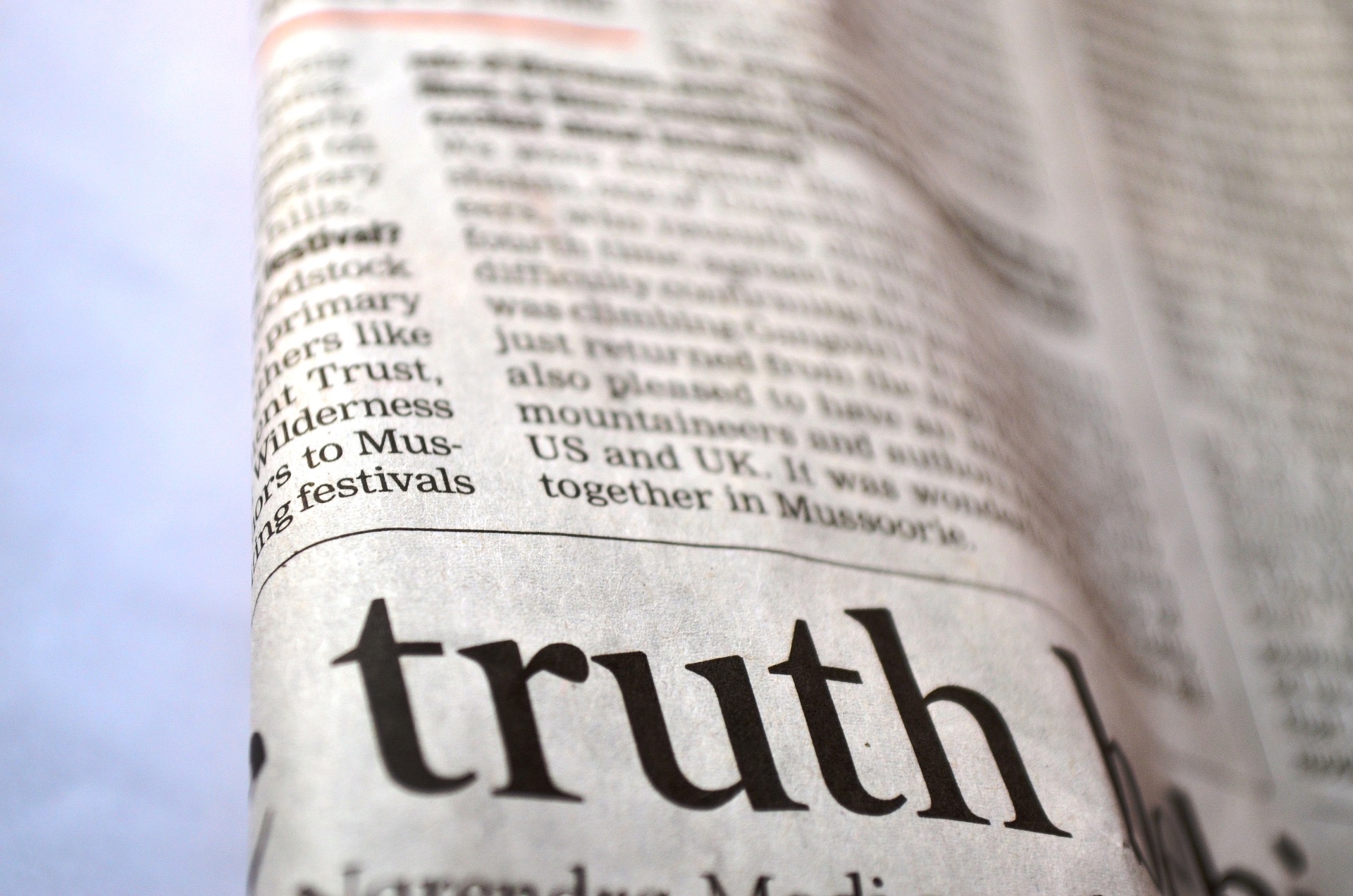 search for truth