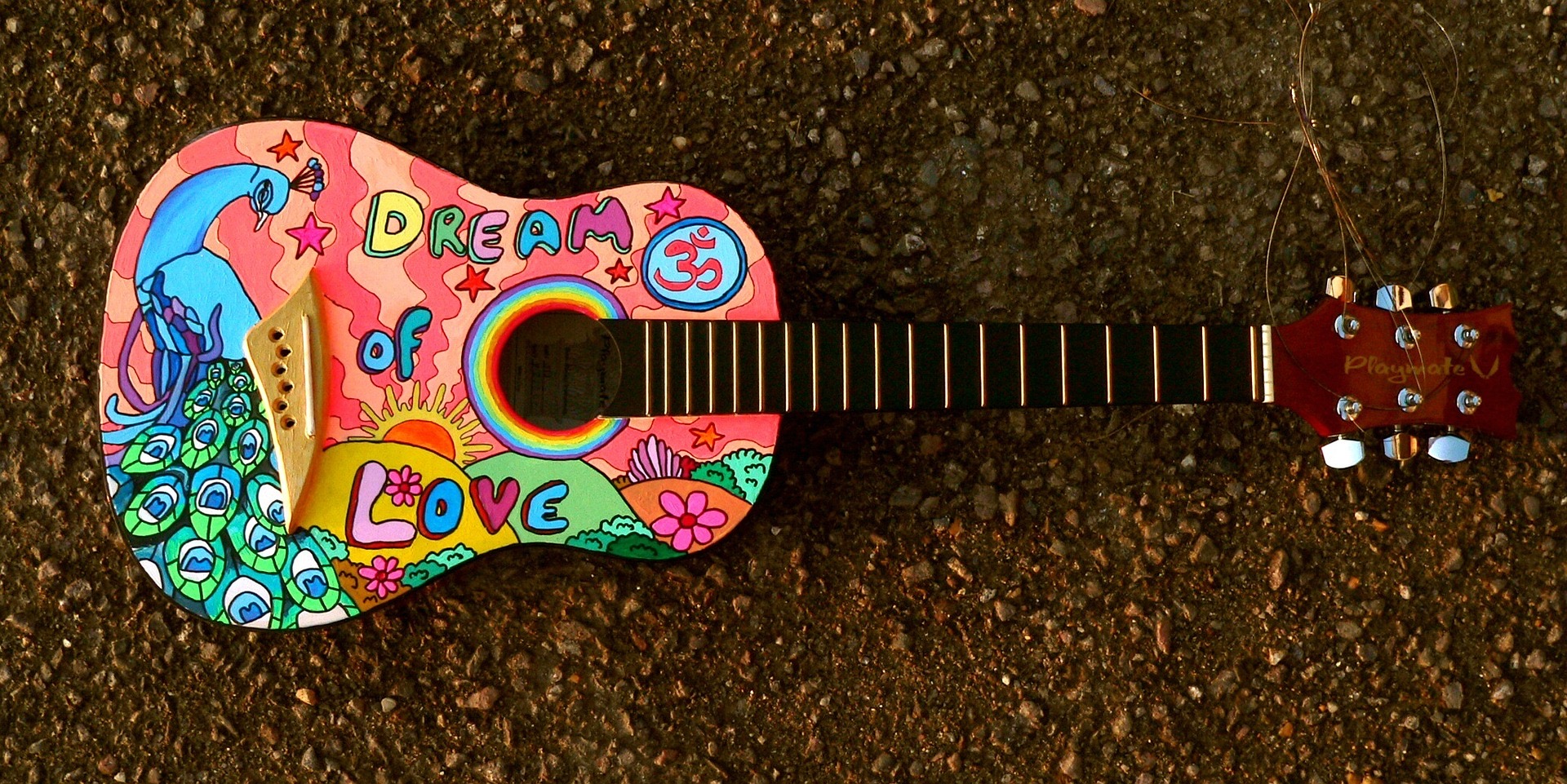 hippie guiter