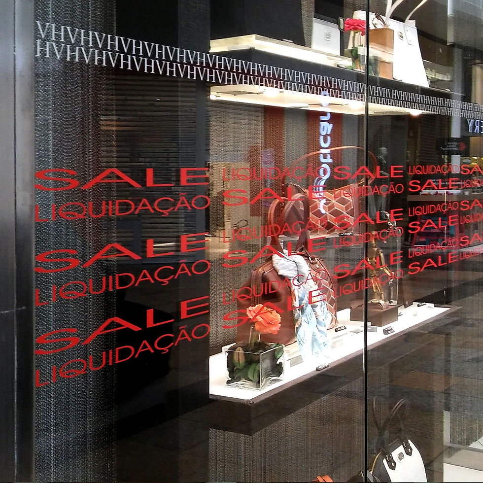 Vitrine Liquidação