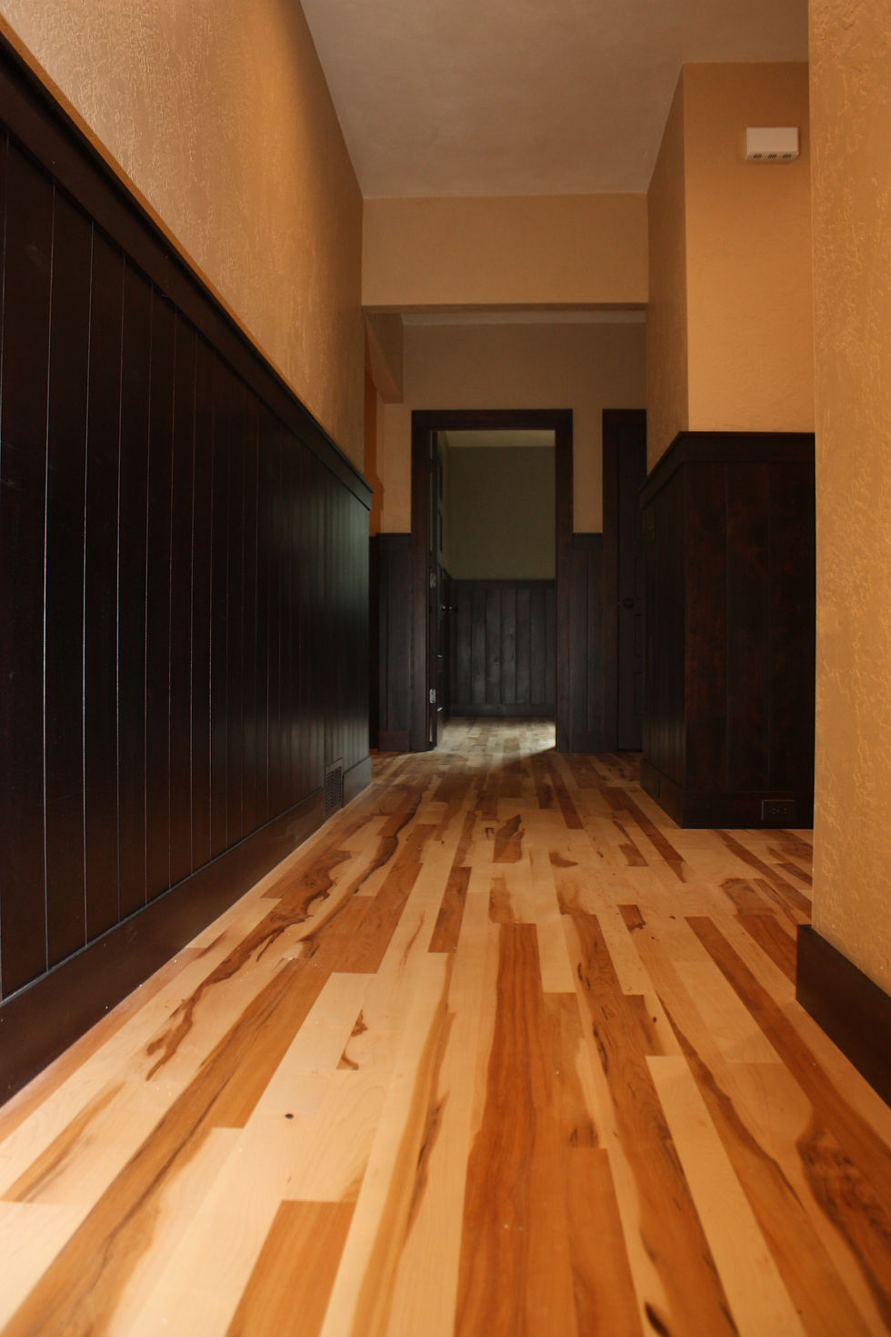 Prefinished hard maple