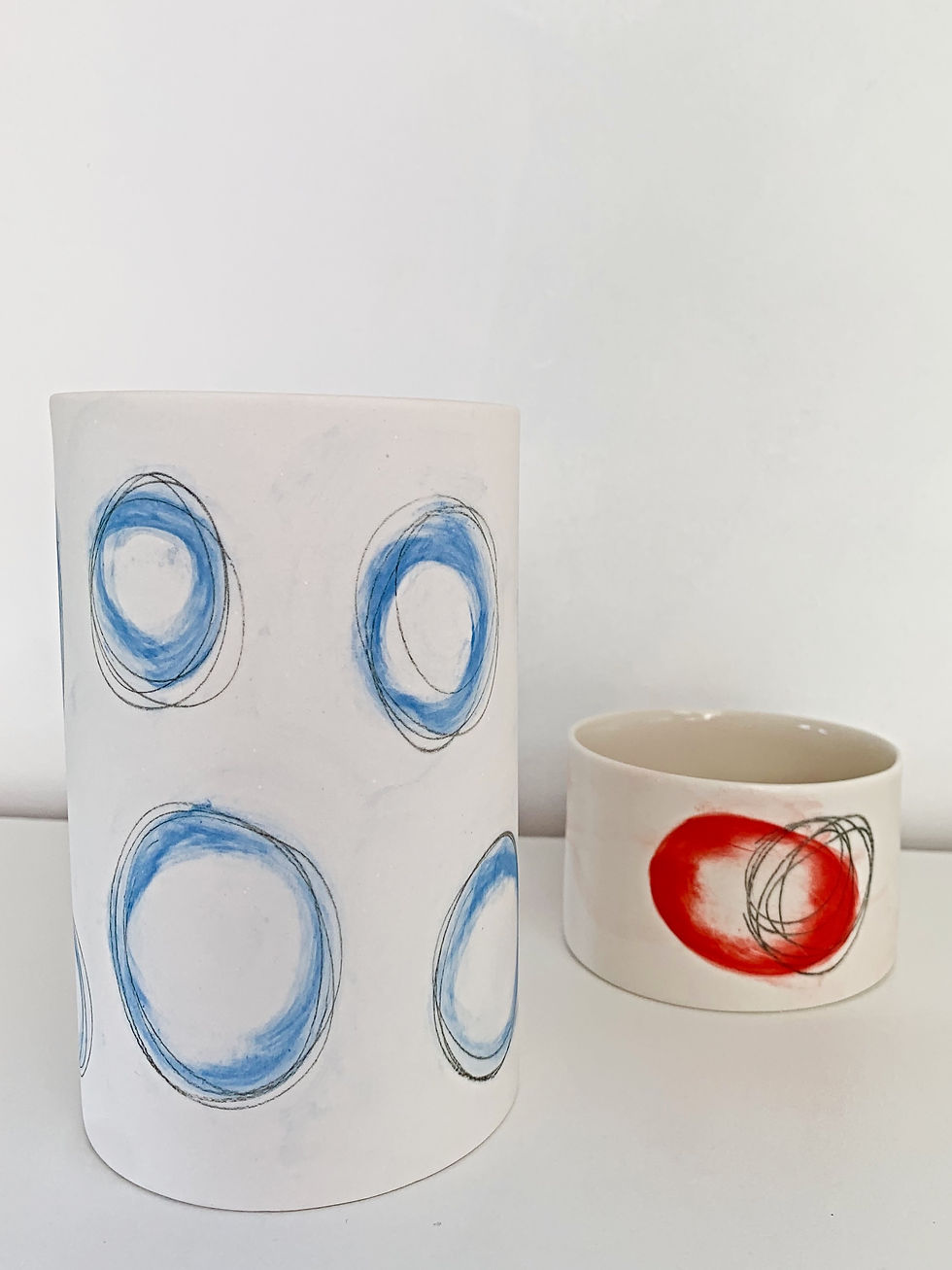 Thumbnail: Medium Porcelain Vase