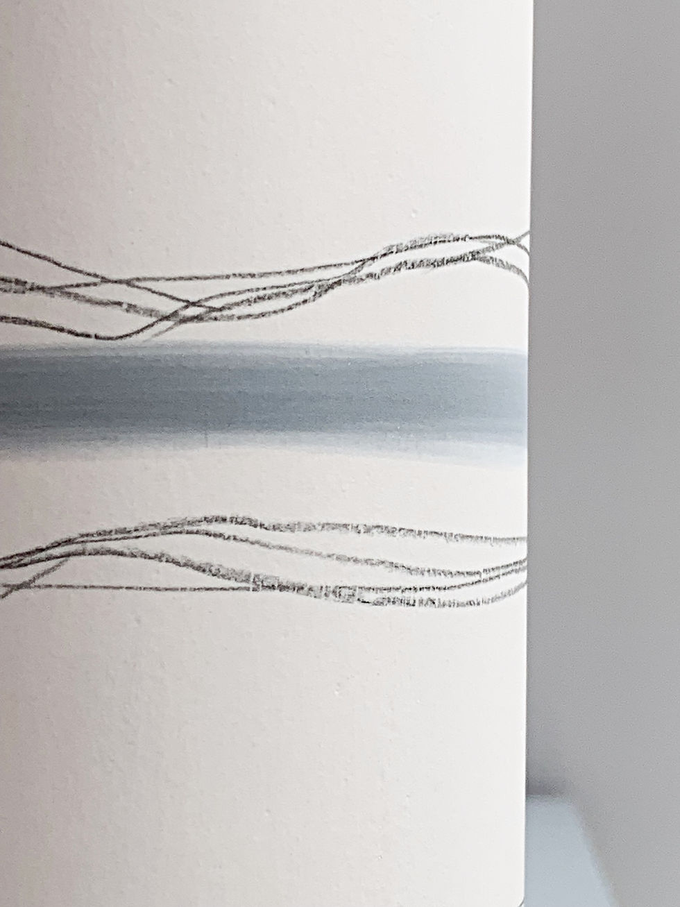 Thumbnail: Tall Slim Porcelain Vase