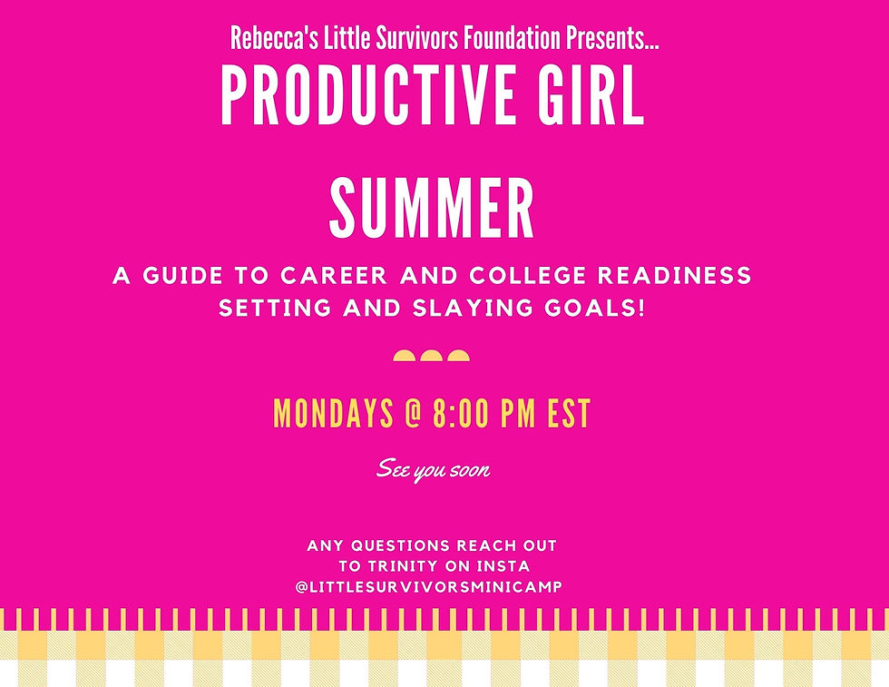 Productive Girl Summer 2022