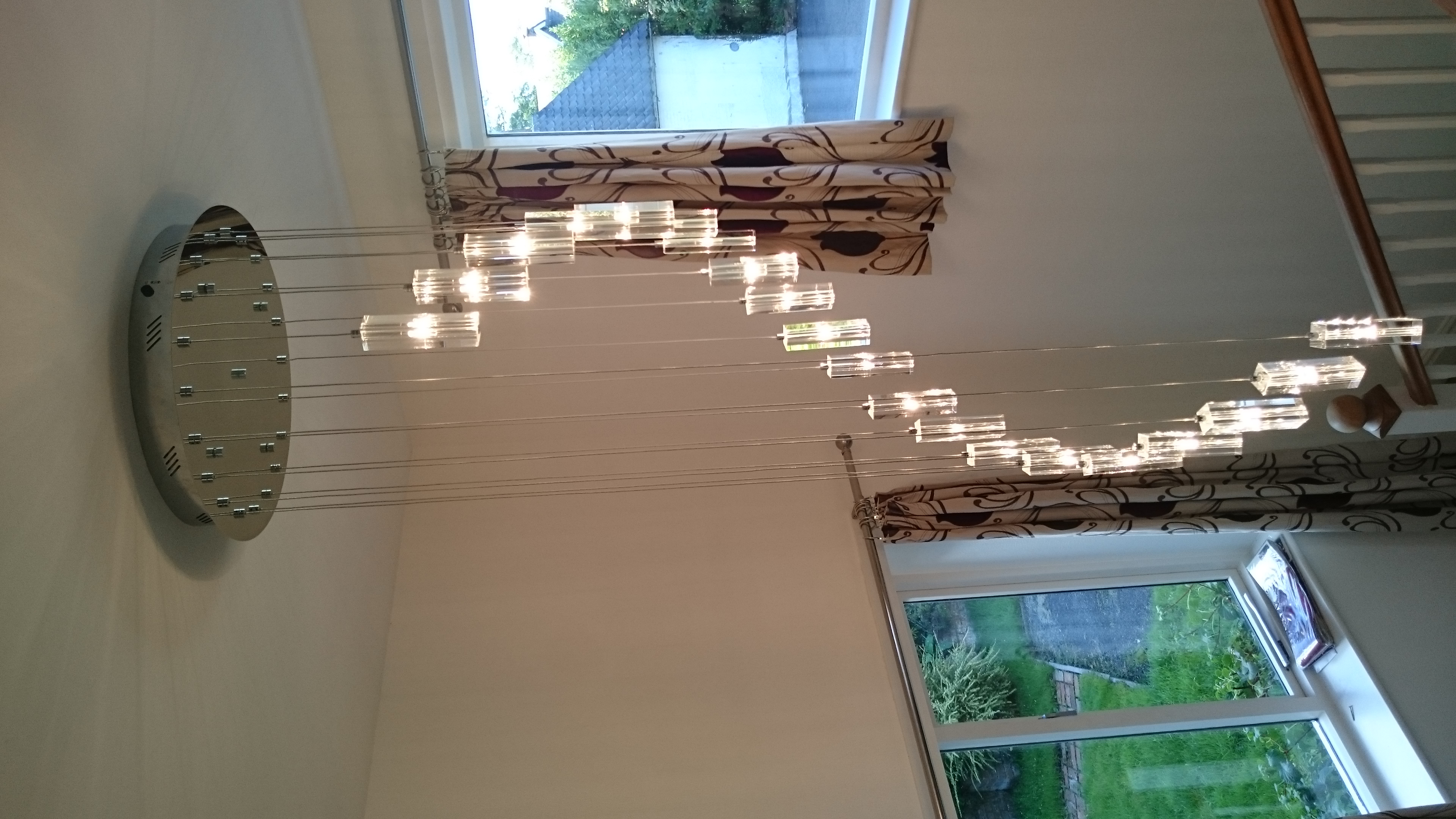 Chandelier Stairs