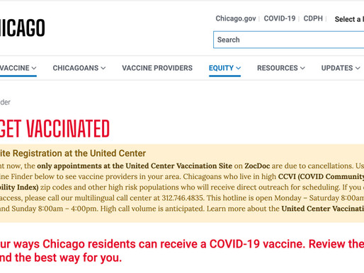 City of Chicago Vaccine Finder