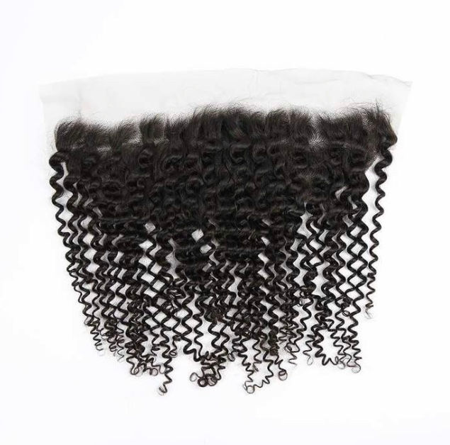 Thumbnail: Kinky Curl Bundled + Lace Frontal