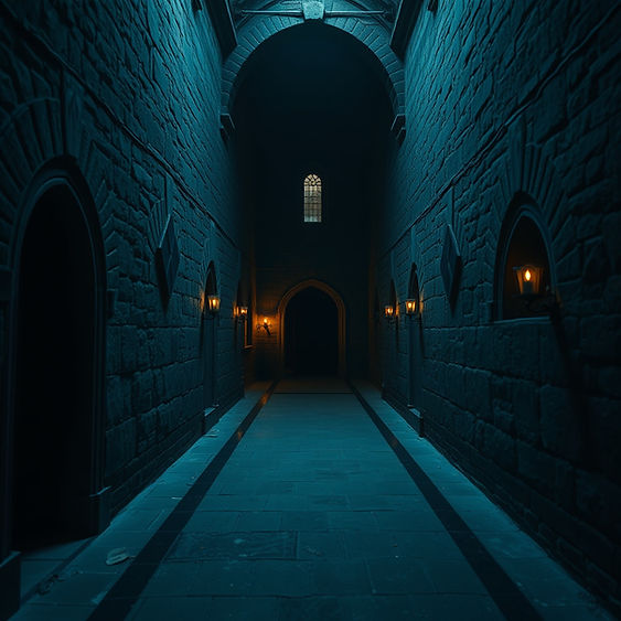 A dark castle hallway.jpg