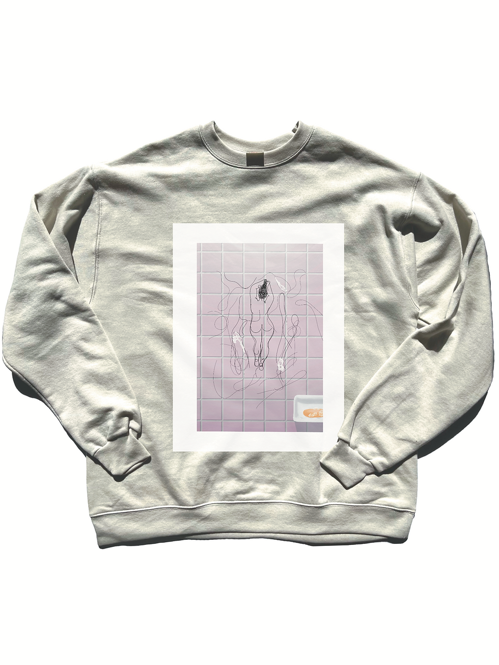 Thumbnail: Graphic Print Crewneck Sweatshirt