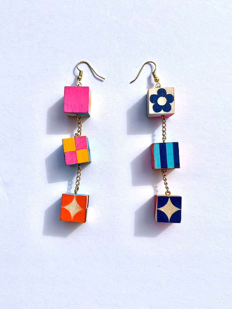 Thumbnail: 3-Tier Diva Earrings