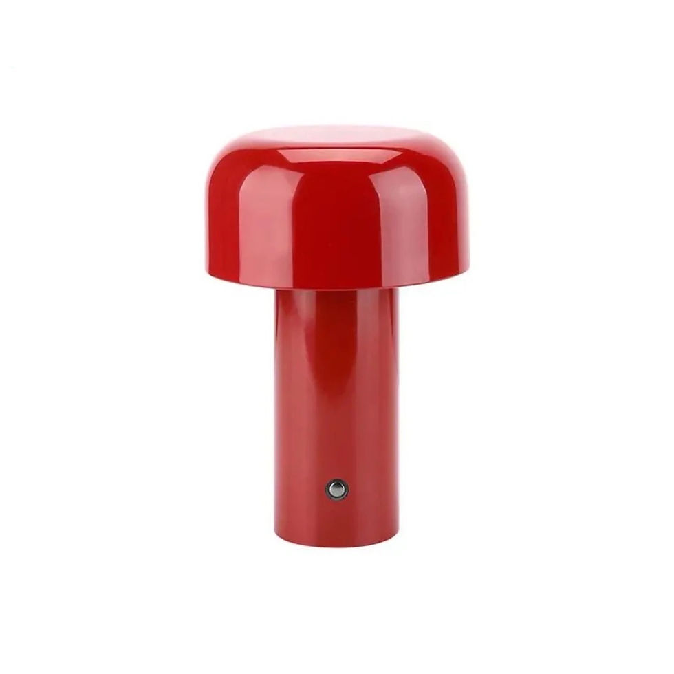 Thumbnail: Metal Mushroom Lamp | Minimalist Bedside Light