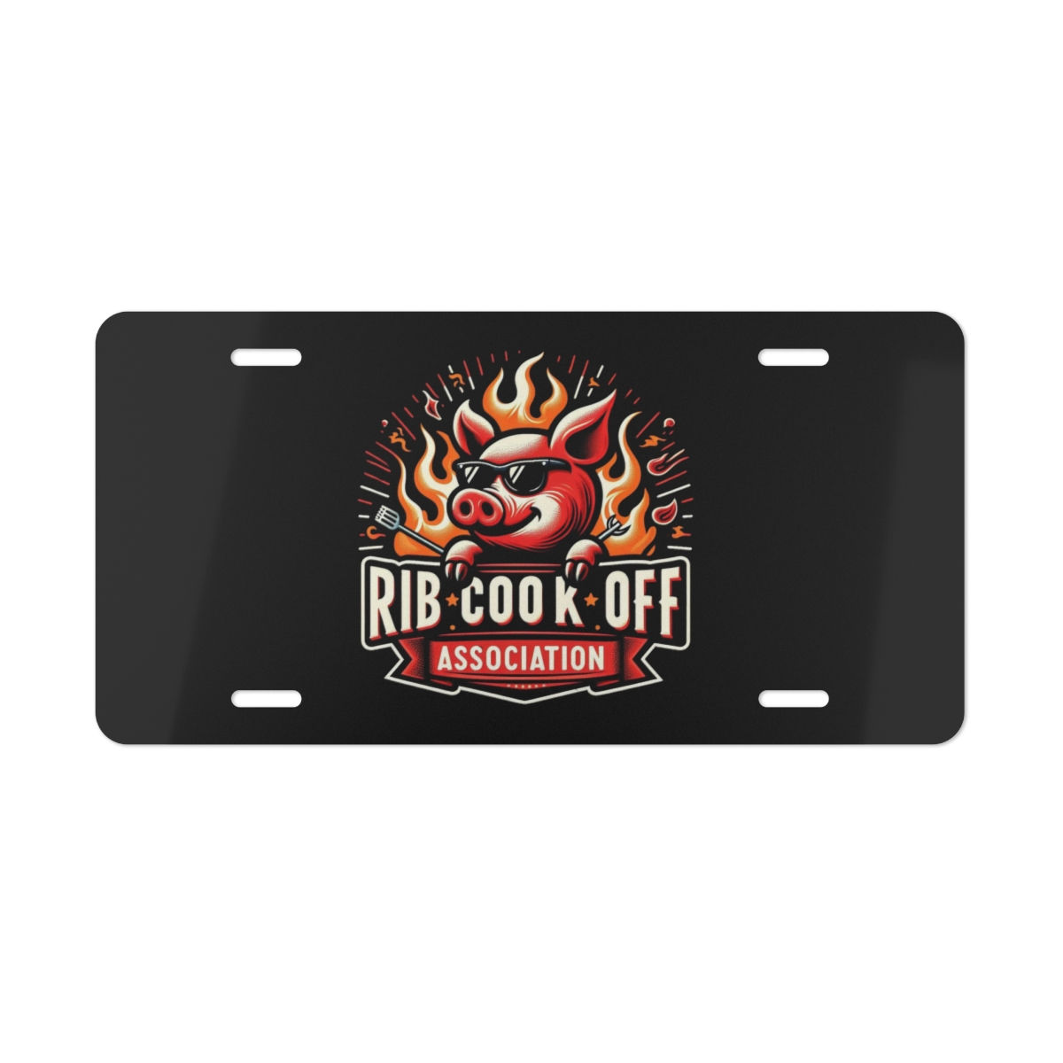 Rib Cookoff Association Vanity Plate