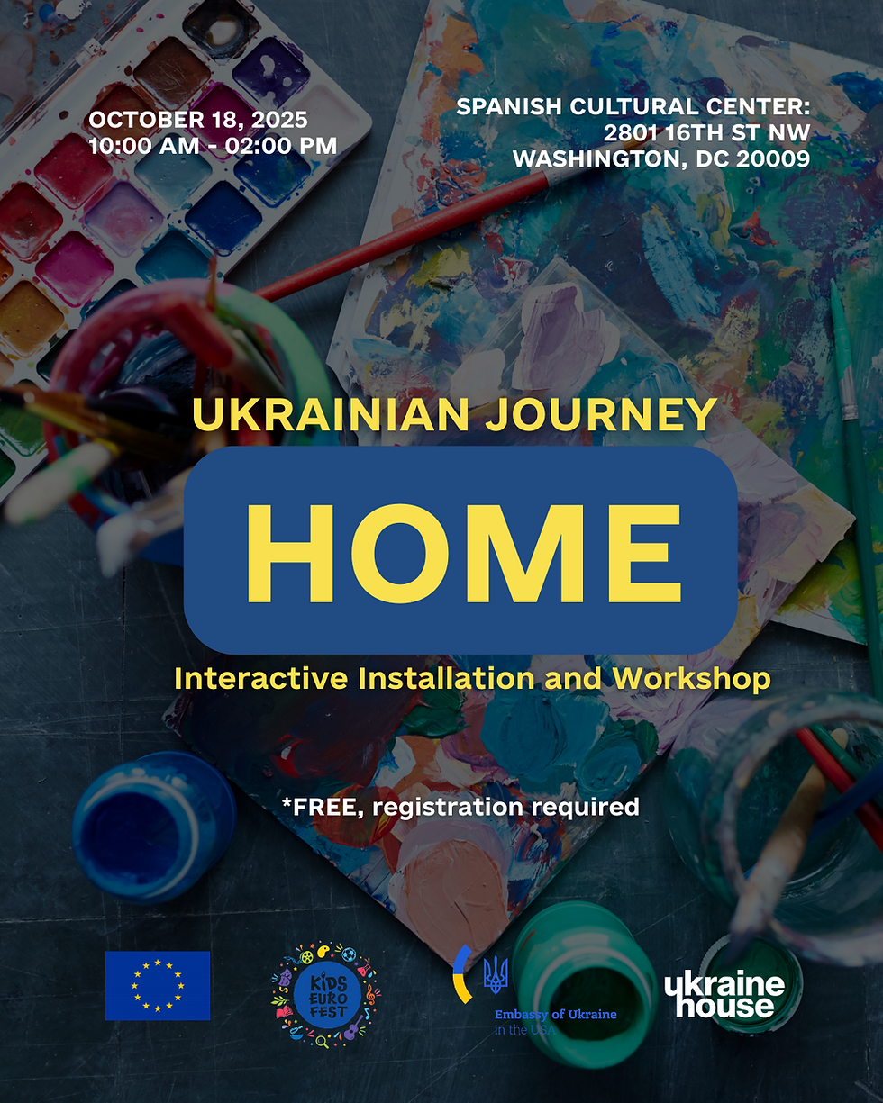 Ukrainian Journey Home: Interactive Installation and Workshop