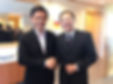 Chan Chun Seng with TonyTeo Huttons