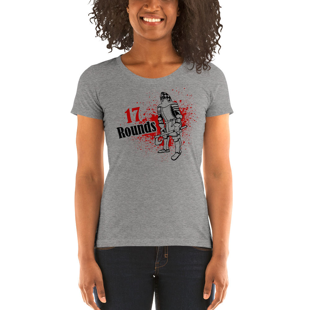 17 Rounds Ladies' short sleeve t-shirt