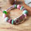 Thumbnail: Peacock and Sage Bracelet
