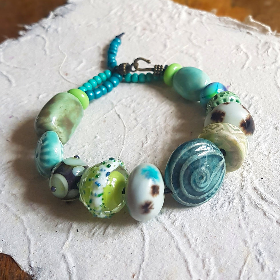 Thumbnail: Turquoise Koru Bracelet