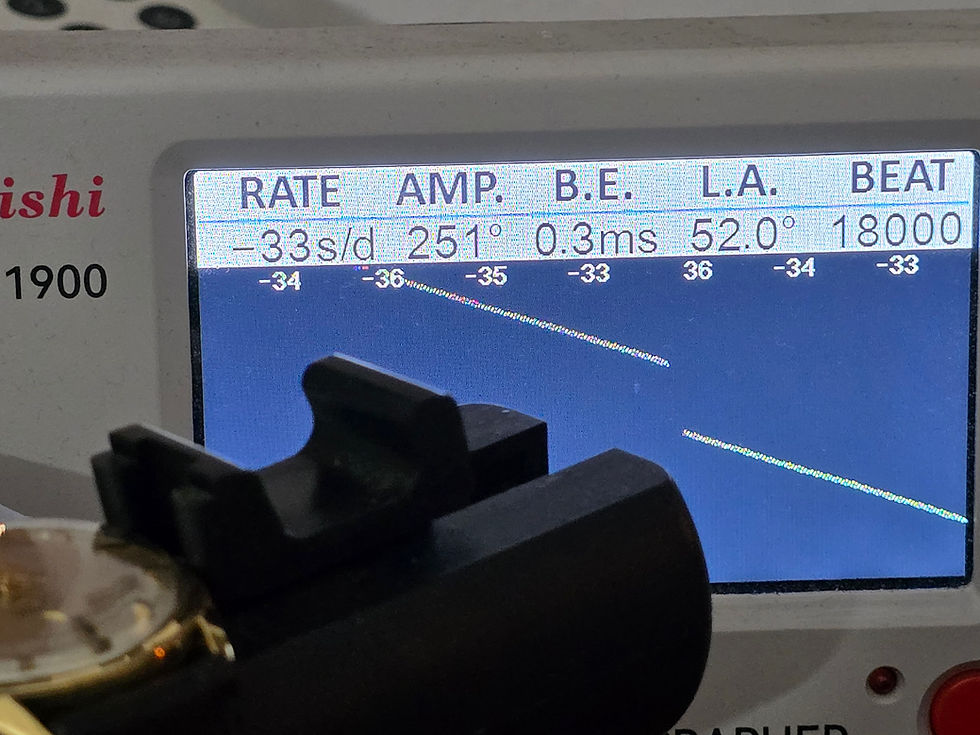 Miniaturbild: Feine Armbanduhr Alpina Präsident Automatik 18 kt Vollgoldgehäuse Top Gangwerte