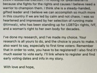 Taylor Swift unterstützt Kamala Harris im US-Wahlkampf