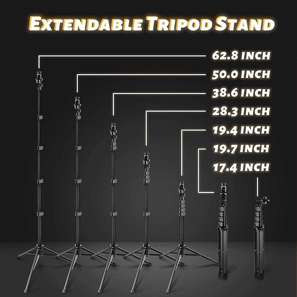 Thumbnail: Apeocose [73" Tall] 10" Ring Light with Stand