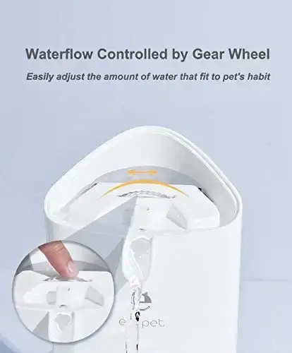 Thumbnail: Pet Automatic Water Drinker Dispenser Drinking Fountain