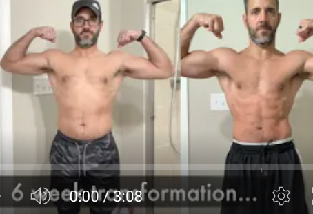 My body transformation