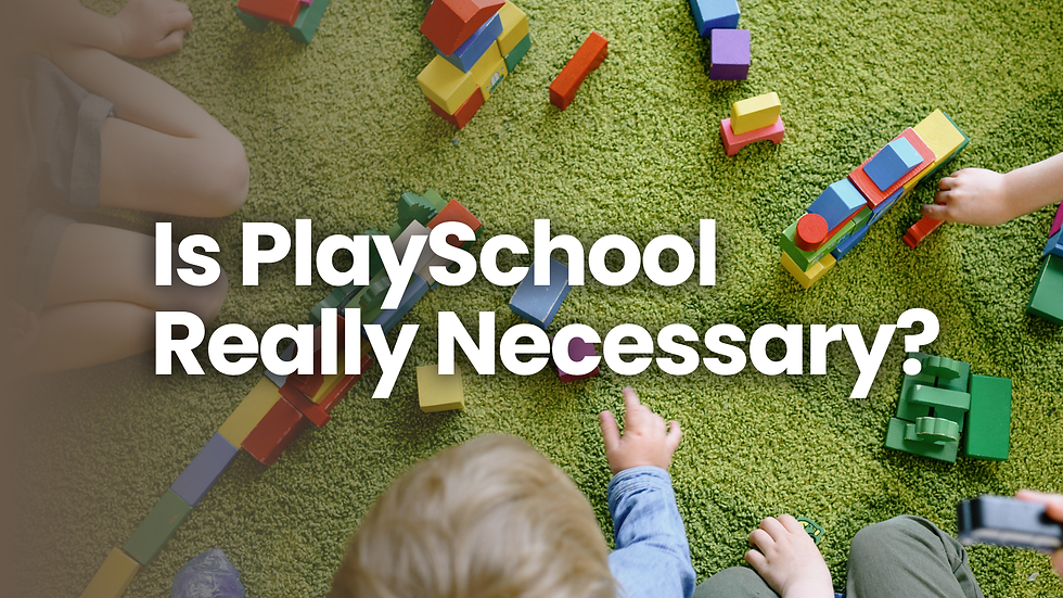 Is Playschool Really Necessary? Here’s What the Experts Say