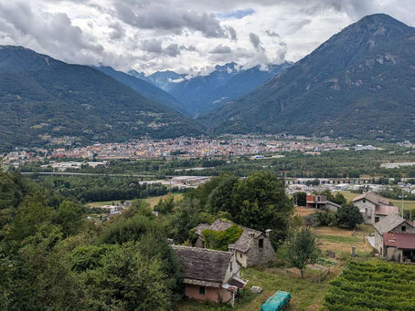 In die Stadt mit dem ulkigen Namen - Domodossola