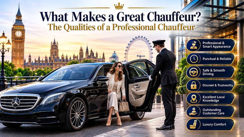 What Makes a Great Chauffeur?: The Qualities of a Professional Chauffeur