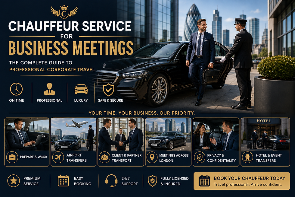 Chauffeur Service for Business Meetings: The Complete Guide to Professional Corporate Travel