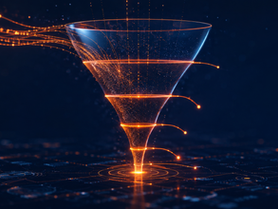 Lead cycle funnel visualization showing where small businesses lose leads in 2026