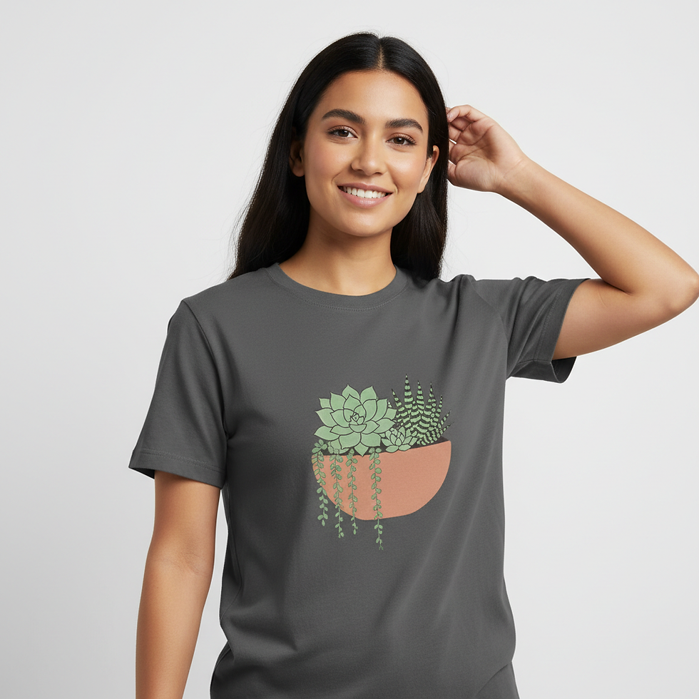 Succulent Garden Tee