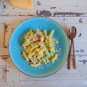 Pasta met Chinese kool, prei en citroen van Hanneke de Jonge, Culinea