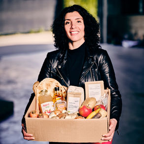 Fattoush met ingemaakte gele bietjes van Nadia Zerouali