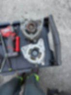 Alternator replacement performed by mobile mechanic to fix no start and charging system issue