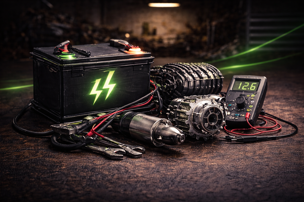 Automotive components on a workbench.png
