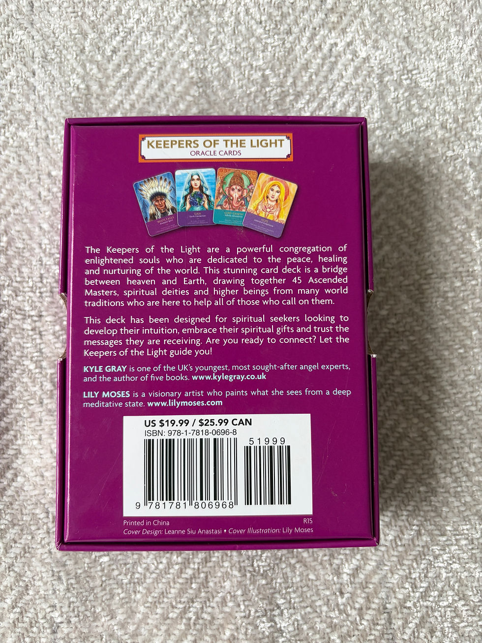 Thumbnail: Keepers of the Light Oracle Cards