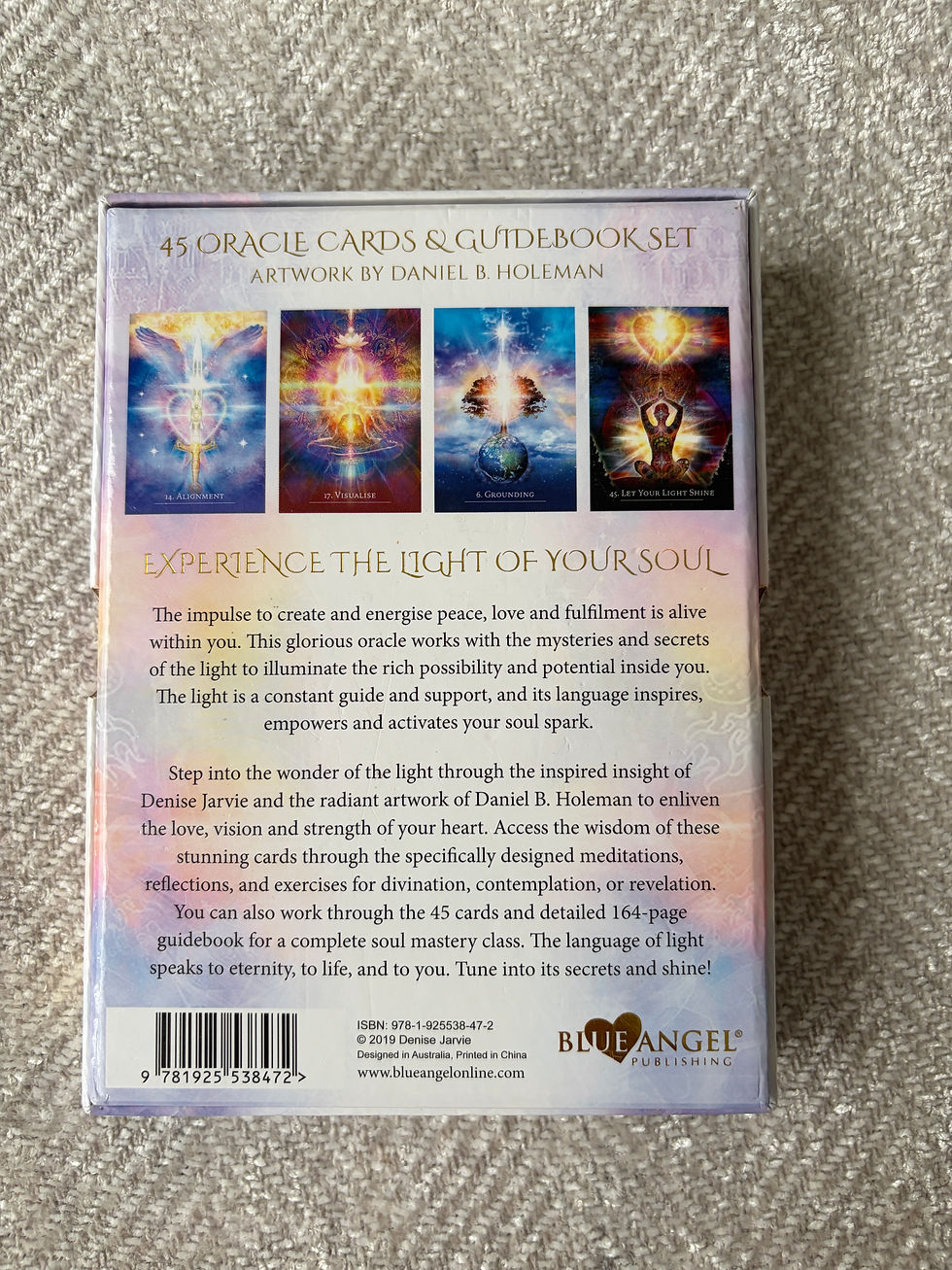 Thumbnail: The Secret Language of the Light Oracle Cards