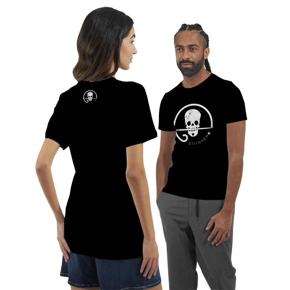 Thumbnail: StitcherX Logo Premium Unisex Crewneck T-shirt