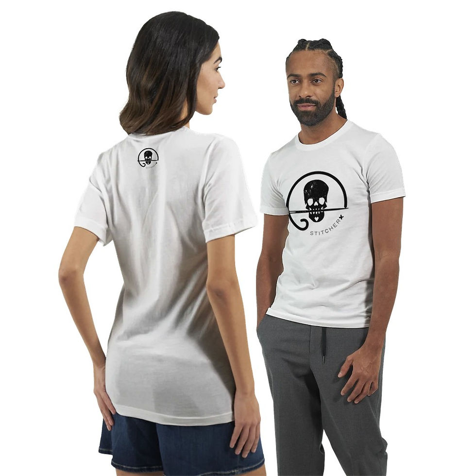 Thumbnail: StitcherX Logo Premium Unisex Crewneck T-shirt