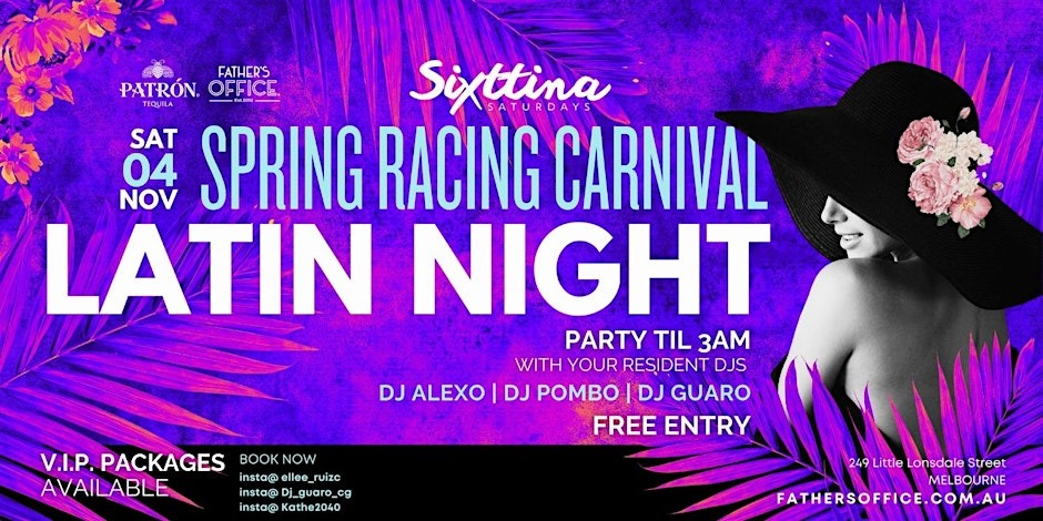 Sixttina Saturdays - Fathers Office QV