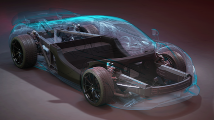 McLaren 750S X-Ray under the skin animations