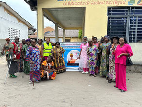 Participation de la Katambayi Tshiminyi Association à une activité de dépistage du cancer du sein et du col de l’utérus auprès des femmes en situation de handicap à Kinshasa, dans le cadre d’Octobre Rose 2026.