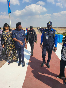 Arrivée du Commissaire Divisionnaire Adjoint KATUMBAYI BULUNGU à Lualaba – Mission sécuritaire du 06 juin 2025