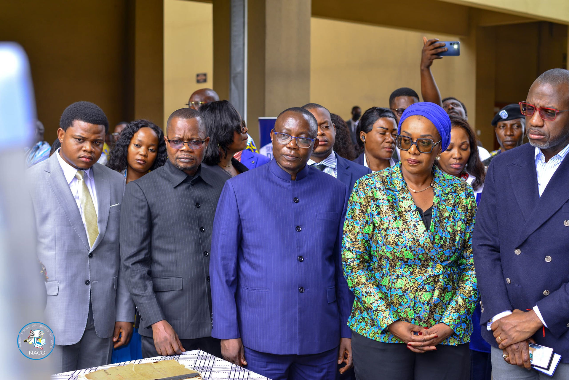 Représentant de KATAMBAYI TSHIMINYI ASSOCIATION lors de la Semaine internationale des Archives 2026 à Kinshasa consacrée à la justice, à la mémoire et à la gouvernance.
