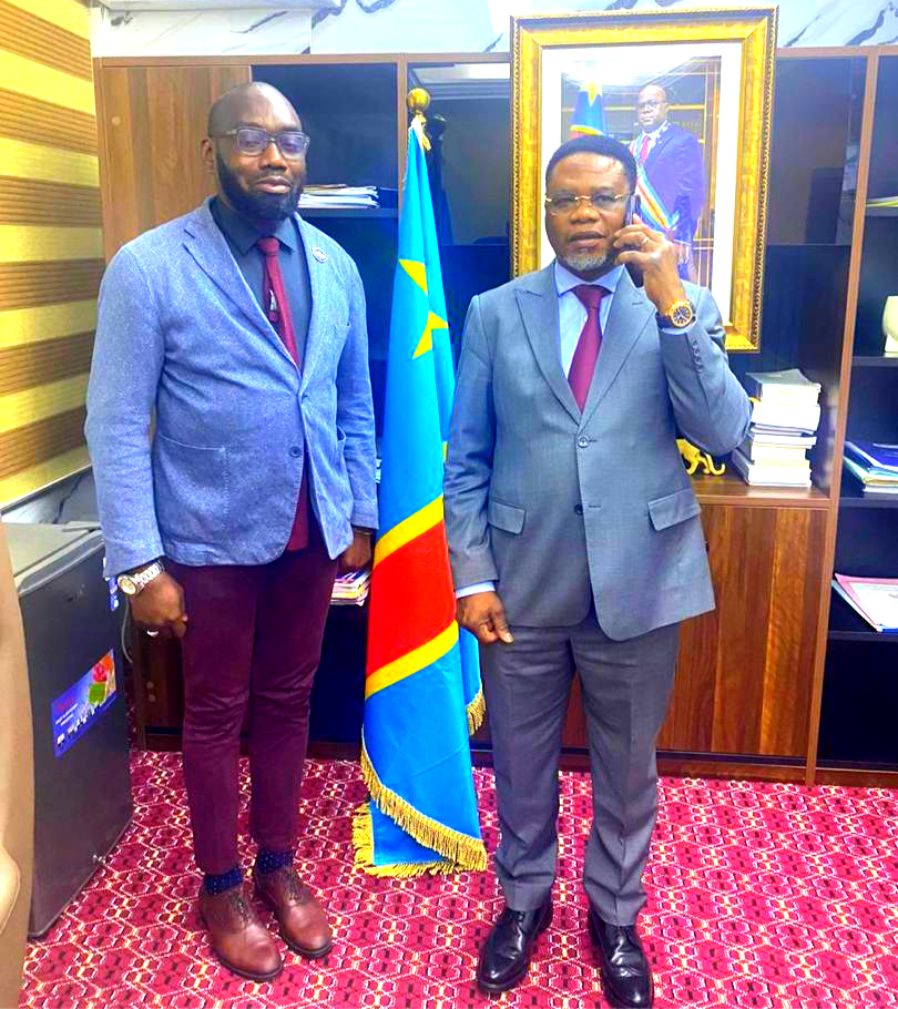 Rencontre avec du Directeur de laSection du Plaidoyer de la CONADESI avec Conseiller Spécial du Chef de l’État en matière de sécurité