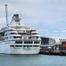 Porto de Fortaleza recebe o 8° navio de cruzeiro da temporada 2024/2025