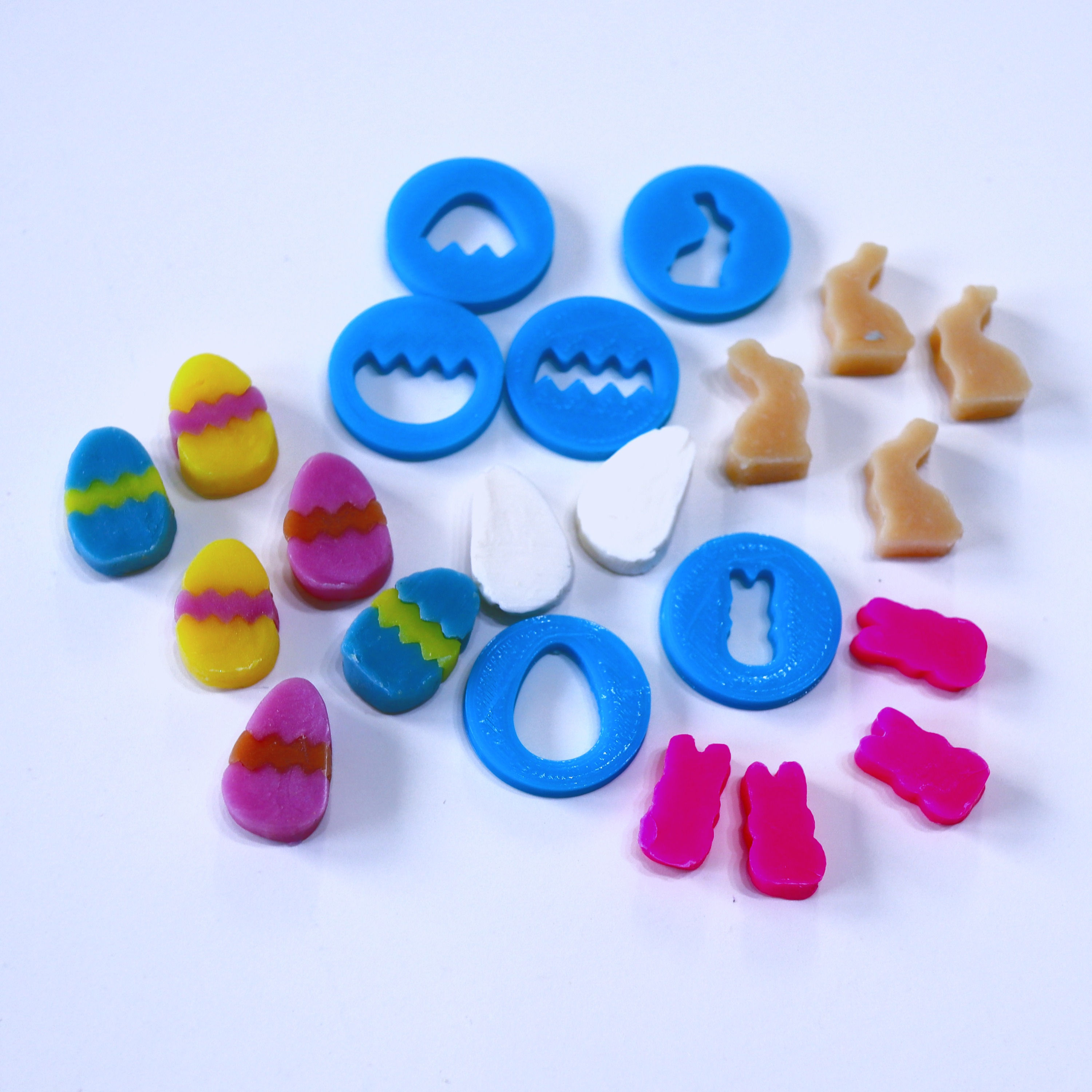 Easter - Set of Extruder Discs to create embeds for use in handmade soap