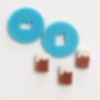 Beer - Set of Extruder Discs to create embeds for use in handmade soap