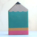 Luxury handmade soap bar in the shape of a pencil