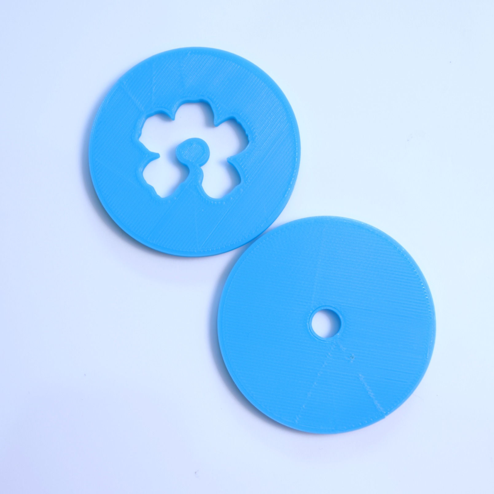 Blossom Flower Discs - Large Extruder Discs to create embeds for use in handmade soap